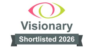 Visionary shortlisted 2026 logo